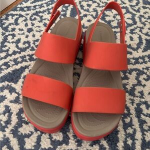 CROCS Women's Bold Red Sandals